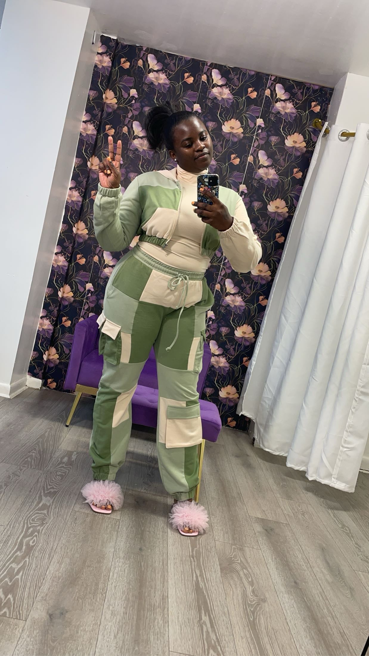 Patching Things Up Sweatsuit