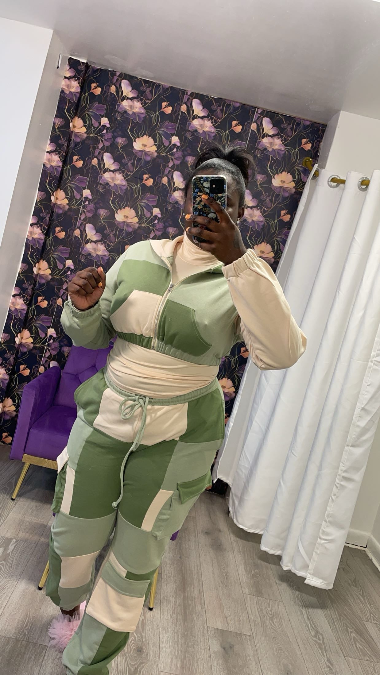 Patching Things Up Sweatsuit